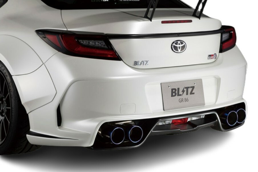 ブリッツ BRZ ZD8 リアバンパースポイラー FRP製 未塗装 60415 BLITZ AERO SPEED R-CONCEPT 直