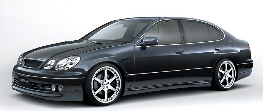 アーティシャンスピリッツ アリスト JZS16系 前期 フロントハーフスポイラー FRP 未塗装 ARTISAN SPIRITS HIGH-SPEC LINE ハイスペックライン