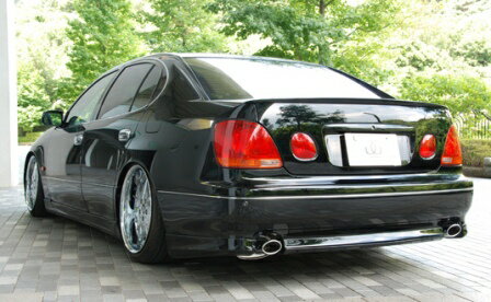 バタフライシステム アリスト 16系 JZS160 161 リアハーフスポイラー Ver.2 未塗装 グランツインターナショナル 個人宅発送追金有