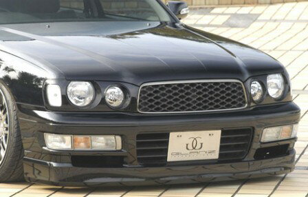 バタフライシステム セドリック Y33 後期 フロントハーフスポイラー 未塗装 グランツインターナショナ..