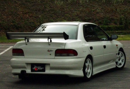 チャージスピード インプレッサ GC8/GF8 リアアンダー 未塗装 CHARGE SPEED 撃速CHARGE SPEED 撃速チャージスピード