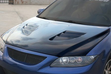 チャージスピード アテンザセダン GG#P ボンネット FRP 未塗装 CHARGE SPEED