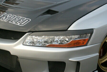 チャージスピード ランエボ ランサー CT9A CT9W アイライン カーボン 未塗装 CHARGE SPEED