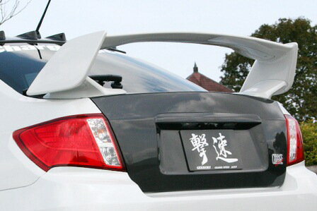 チャージスピード インプレッサ WRX GVB GVF トランク カーボン 未塗装 CHARGE SPEED 撃速CHARGE SPEED 撃速チャージスピード