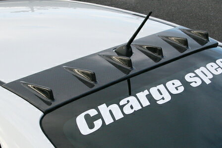 チャージスピード インプレッサ WRX GVB GVF ルーフフィン カーボン 未塗装 CHARGE SPEED BottomLine ボトムライン