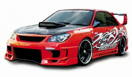 チャージスピード インプレッサ WRX GD# フロントバンパー タイプ2 未塗装 CHARGE SPEED 撃速CHARGE SPEED 撃速チャージスピード