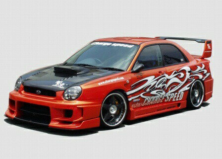 チャージスピード インプレッサ WRX GD# D-1スタイル ワイドボディーキット 未塗装 CHARGE SPEED 撃速CHARGE SPEED 撃速チャージスピード