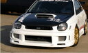 チャージスピード インプレッサ WRX GD# フロントバンパー タイプ1 未塗装 CHARGE SPEED 撃速CHARGE SPEED 撃速チャージスピード(2)