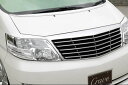 クレイブ アルファード 10系 MNH10W 15H ANH10W 15W 後期 ボンネットスポイラー 未塗装/ゲルコート仕上げ Crave