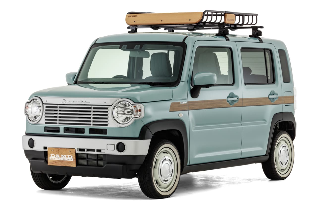 ダムド ハスラー MR52S/MR92S エクステリア＋ホイールセット4本 Cantabile 未塗装 DAMD CLASSICO クラシコ