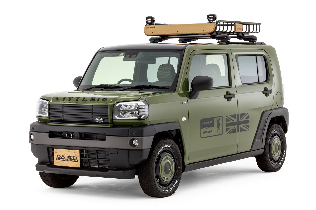 ダムド タフト LA910S/LA900S エクステリア＋ホイールセット? Cantabile 未塗装 DA...