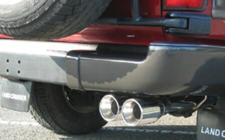 FORD - エルフォード ランドクルーザー FZJ80G/HDJ81V スプリットマフラー タイプW SUS304　ステンレス Elford