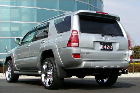 エルフォード ハイラックスサーフ 215系 スプリットマフラー シングル出しタイプW SUS304ステンレス Elford