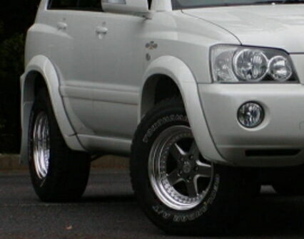 エルフォード クルーガー 前期/後期 オーバーフェンダー 50mmワイド（片側） FRP 未塗装 Elford