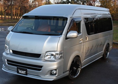 ガレージベリー ハイエース 200系 KDH.TRH チンスポ フロントリップ ウレタン 未塗装 18-5221 GARAGE V..