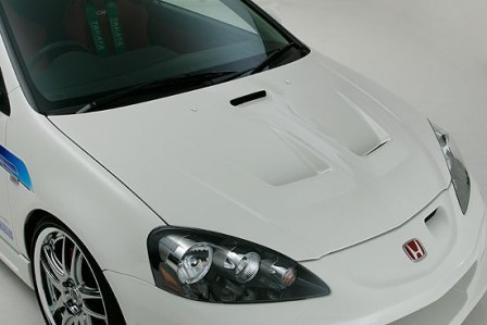 イングス インテグラ DC5 後期 ボンネット FRP 未塗装 ings N-SPEC エヌスペック