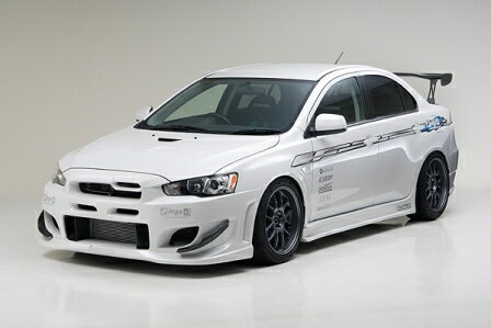 Front Spoiler - イングス ランエボ 10 ランサーエボリューション10 CZ4A フロントバンパー FRP 未塗装 ings N-SPEC エヌスペック