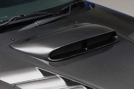 イングス インプレッサ GDB アプライド F インタークーラーエアースクープ カーボン ings N-SPEC エヌスペック