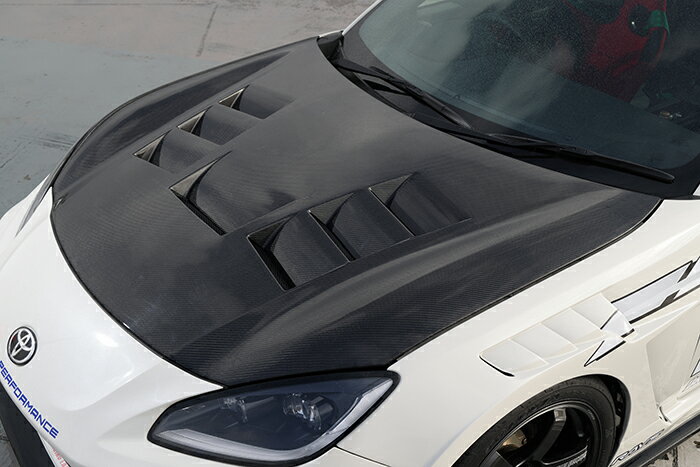 Rear Spoiler - イングス GR86 ZN8 エアロボンネット ボンネット FRP 未塗装 00168-00502 ings N-SPEC エヌスペック