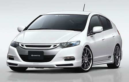 ケンスタイル インサイト ZE2 前期 ボンネットスポイラー FRP 未塗装 KENSTYLE KENSTYLE NEXT ケンスタイルネクスト