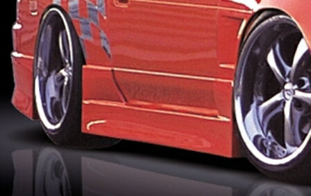 マック シルビア S13 サイドステップ FRP 未塗装 mac M SPORTS エムスポーツ