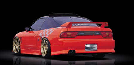 マック 180SX リアバンパー タイプB FRP 未塗装 mac M SPORTS エムスポーツ