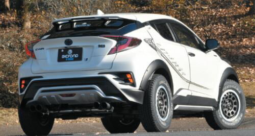 mac マック C-HR CHR リアハーフスポイラー FRP ビヨンド Xロード BEYOND X-ROAD
