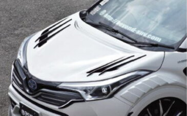 mac マック C-HR CHR ボンネット FRP+カーボンフィン ビヨンド BEYOND SHAP 配送先条件有り