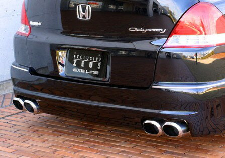 エムズスピード オデッセイ RB1 RB2 前期 リアバンパースポイラー 未塗装 4092-3111 M'z SPEED EXE LINE エグゼライン