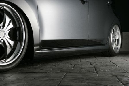 エムズスピード bB QNC系 前期 サイドステップ 未塗装 5451-2112 M'z SPEED SMART LINE スマートライン