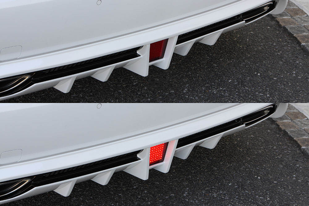 エムズスピード LS600h LS460 UVF45 USF40 後期 LEDバックフォグランプ Bキット 0041-0002 M'z SPEED Prussian Blue プルシャン ブルー