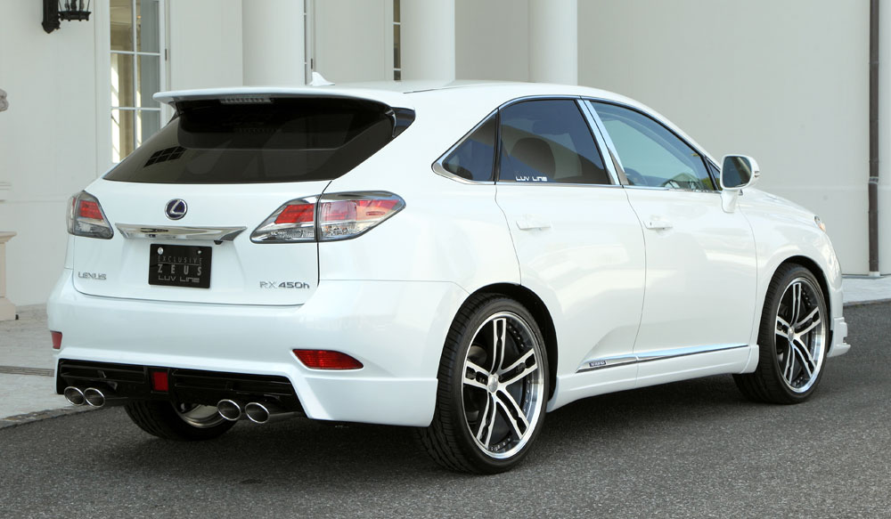 エムズスピード RX450h RX350 RX270 GYL1#W GGL1#W AGL10W 後期 リアアンダースポイラー 未塗装 2331-3132 M'z SPEED LUV LINE ラヴライン