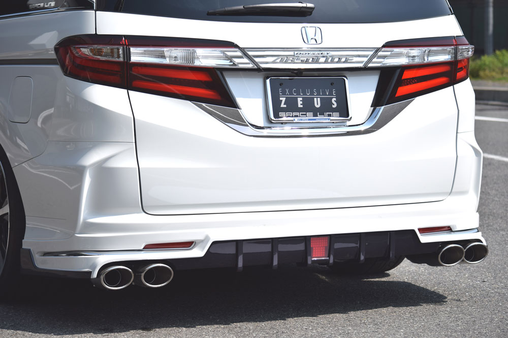 エムズスピード オデッセイ RC1 RC2 RC4 マフラー エキゾーストシステム 左右4本出し 3093-0245 M'z SPEED GRACE LINE グレースライン