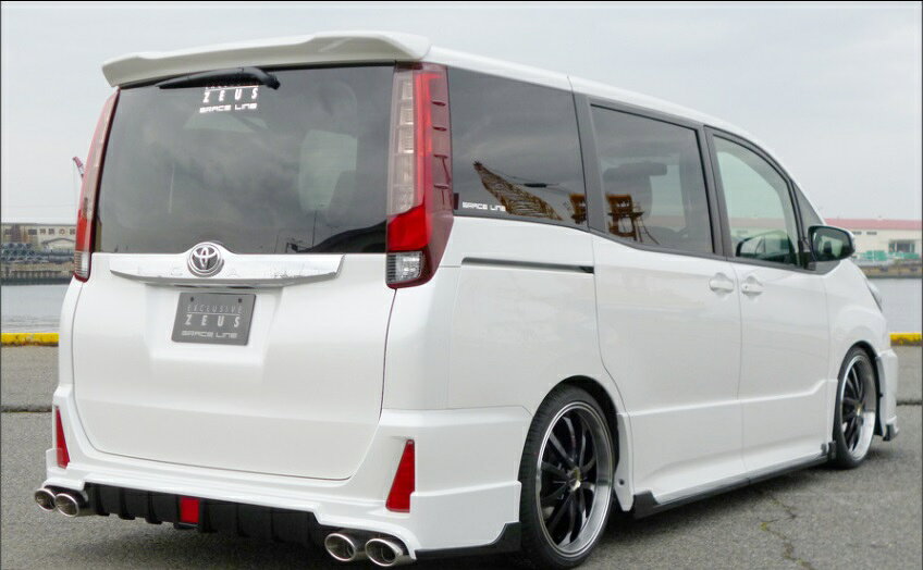 エムズスピード ノア ZRR80 リアアンダースポイラー 未塗装 M'z SPEED GRACE LINE ...
