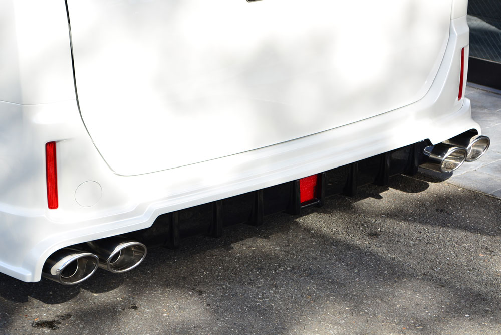 エムズスピード ヴォクシー ハイブリッド 80系 マフラー エキゾーストシステム 左右4本出し MZ57 3053-0145-01 M'z SPEED GRACE LINE グレースライン