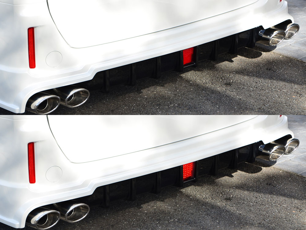 エムズスピード ヴォクシー ヴォクシーハイブリッド ZRR80G ZWR80G LEDバックフォグランプ Bキット M'z SPEED GRACE LINE グレースライン