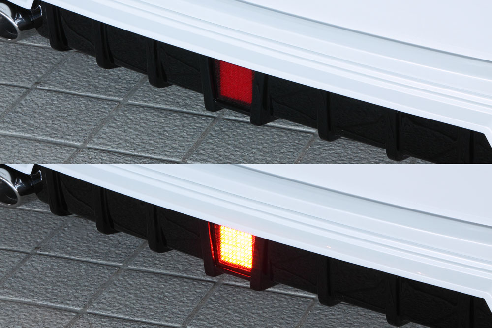 エムズスピード ヴォクシー ZRR80W LEDバックフォグランプ Bキット M'z SPEED GRACE LINE グレースライン