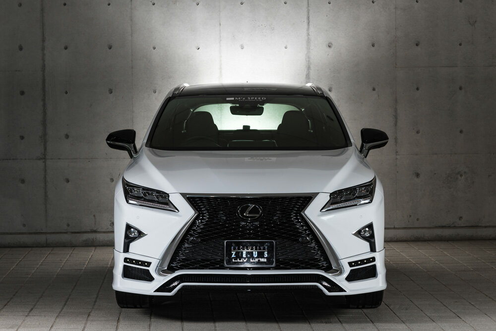 エムズスピード RX200t Fスポーツ RX450h Fスポーツ AGL2#W/GYL2#W 4点セット 塗装済 2332-s001 M'z SPEED LUV LINE ラヴライン