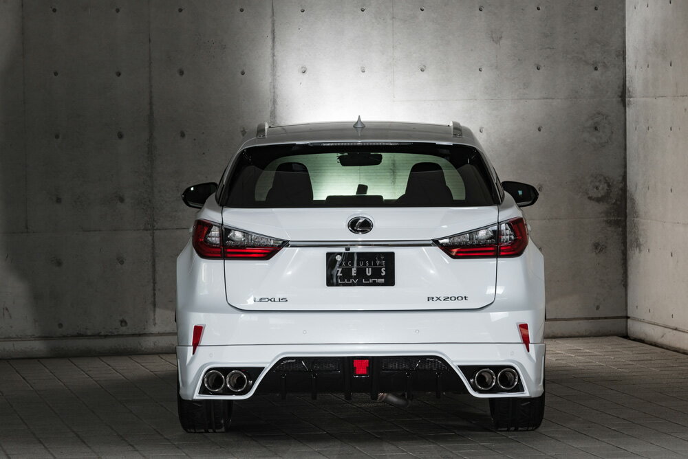 エムズスピード RX200t Fスポーツ RX450h Fスポーツ AGL2#W/GYL2#W リアアンダースポイラー 3色塗り分け塗装 2332-3112-222 M'z SPEED LUV LINE ラヴライン