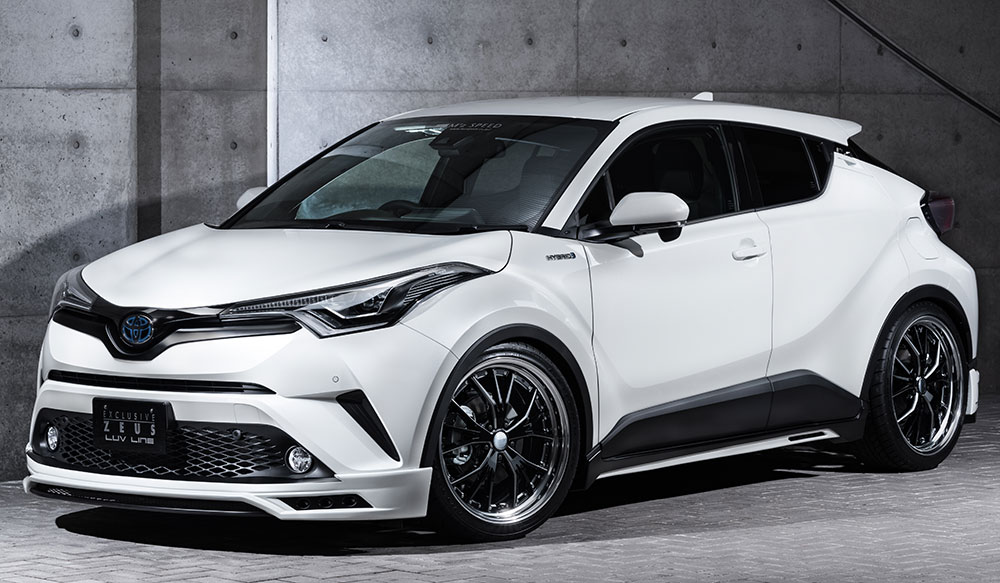 エムズスピード C-HR ZYX10 NGX50 3点セット 塗装済 2391-s001 M'z SPEED LUV LINE ラヴライン