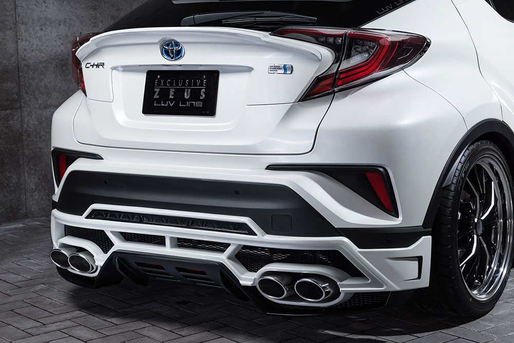 Rear Spoiler - エムズスピード C-HR ZYX10 NGX50 リアアンダースポイラー 塗装済 2391-3111 M'z SPEED LUV LINE ラヴライン