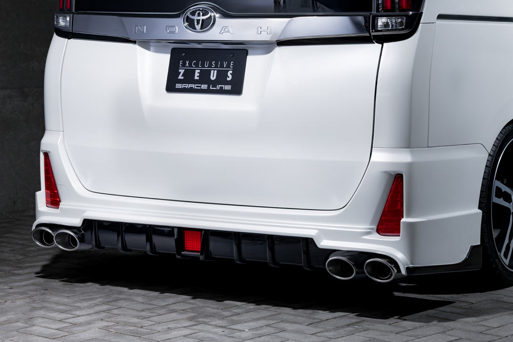 エムズスピード ノア ハイブリッド 80系 後期 マフラー エキゾーストシステム 左右4本出し 3053-0245-01 M'z SPEED GRACE LINE グレースライン