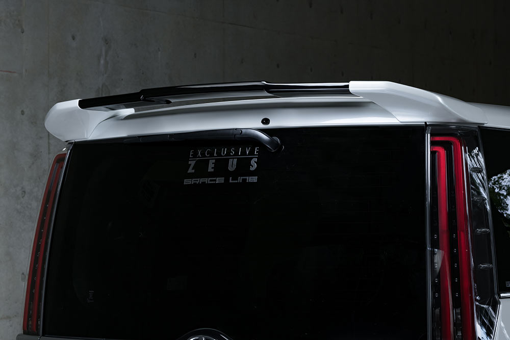 エムズスピード ノア ノアハイブリッド 80系 ZRR80G ZWR80G 後期 リアウィング ウイング 未塗装 3053-5212 M'z SPEED GRACE LINE グレースライン