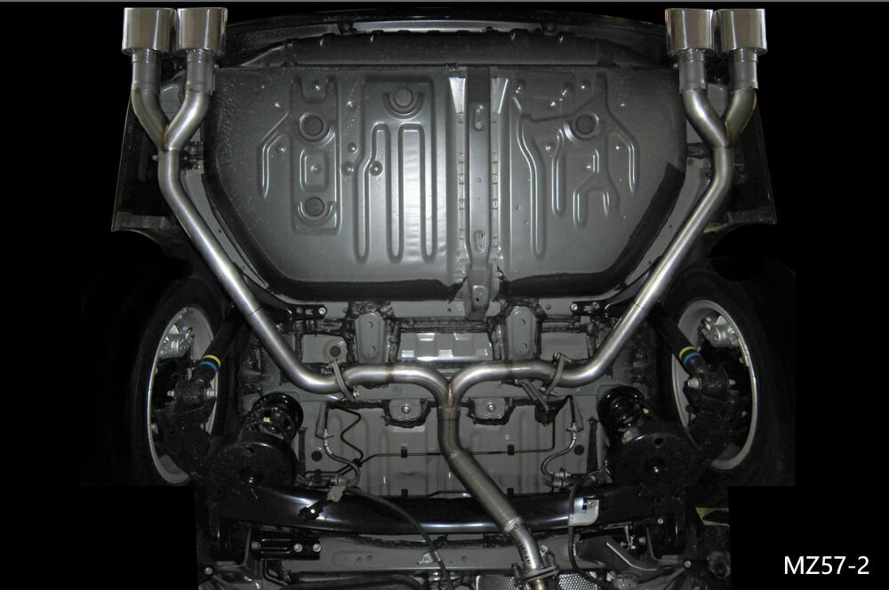 エムズスピード ノア ハイブリッド 80系 後期 マフラー エキゾーストシステム 3053-0245-01 M'z SPEED GRACE LINE グレースライン