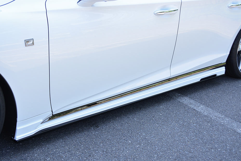 エムズスピード LS500 Fスポーツ VXFA50 VXFA55 サイドステップ 未塗装 6522-2113 M'z SPEED Prussian Blue プルシャン ブルー