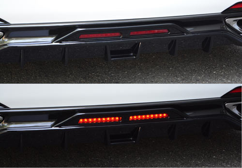 エムズスピード LS500 Fスポーツ VXFA50 VXFA55 LEDバックフォグランプ Gキット 0041-0011 M'z SPEED Prussian Blue プルシャン ブルー