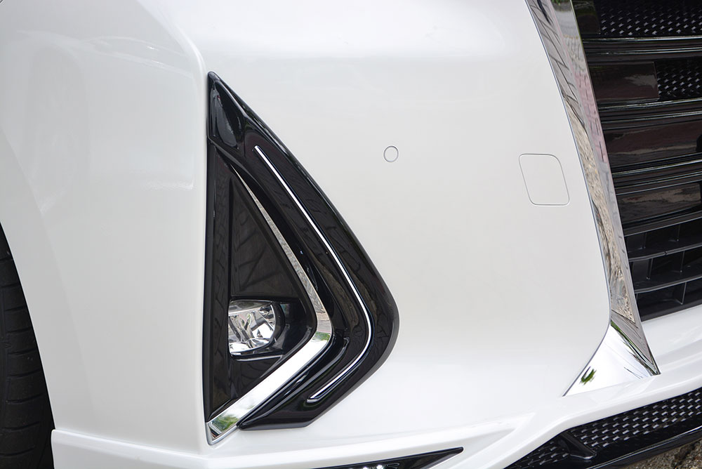 霧燈 - エムズスピード アルファード アルファードハイブリッド 30系 後期 デイライトキット 塗装済 3023-7232-202 M'z SPEED GRACE LINE グレースライン