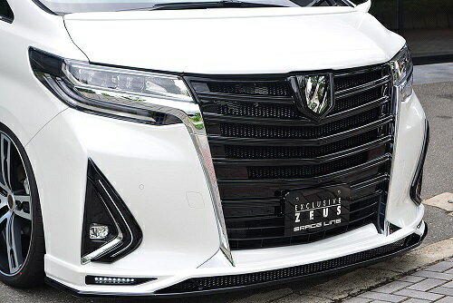 エムズスピード アルファード アルファードハイブリッド 30系 後期 フードトップモール 未塗装 3023-7131 M'z SPEED GRACE LINE グレースライン