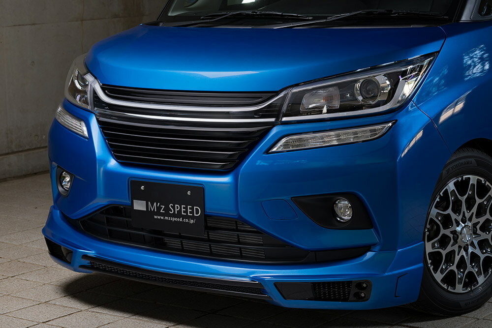 Front Spoiler - エムズスピード ソリオ バンディッド MA36S MA46S 後期 フロントハーフスポイラー 塗装済 3161-1332 M'z SPEED GRACE LINE グレースライン