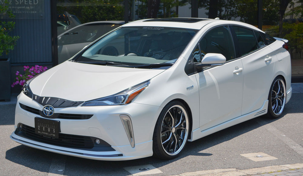 エムズスピード プリウス ZVW5# 後期 4点セット 未塗装 1392-s005 M'z SPEED GLMRS LINE グラマラスラ..